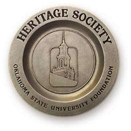 The OSU Heritage Society Plate